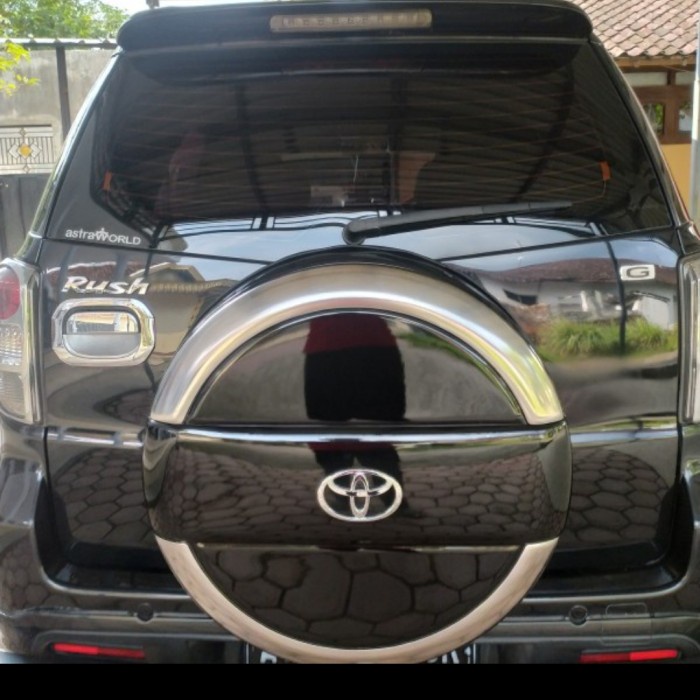 Bherby Cover Ban Serep Rush Hitam 2008-2017 Model Ori