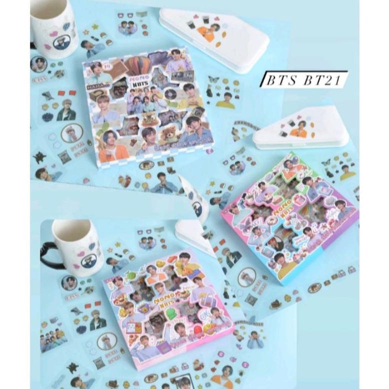 

Viral Stiker Box isi 100 KPOP Series BTS BLACKPINK Edition Premium Waterproof Termurah