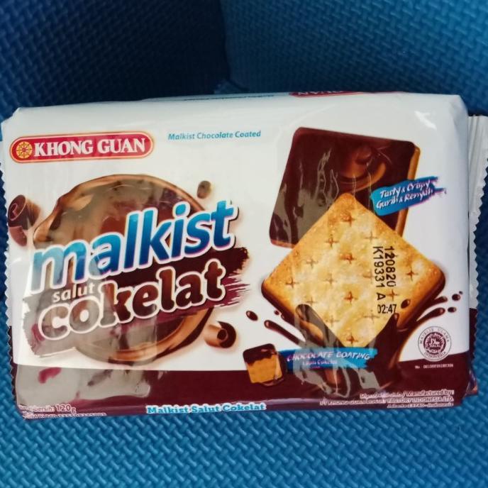 

Khong Guan Malkist Salut Cokelat/Malkist Chocolate Coated 120 Gr