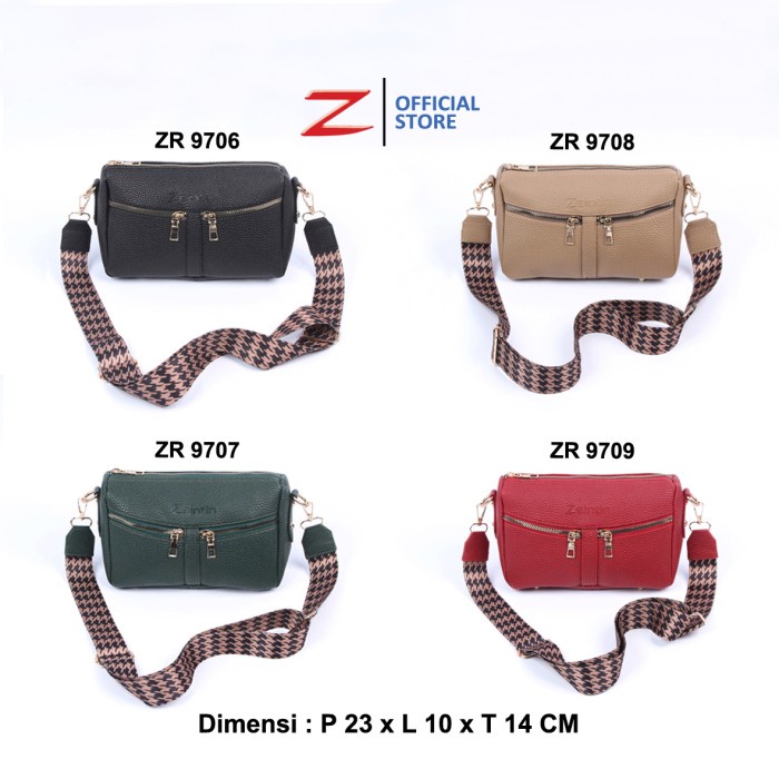 Zeintin - Tas Slempang Wanita Terbaru Tas Bahu Wanita Zeintin ZR ORIGINAL 100%