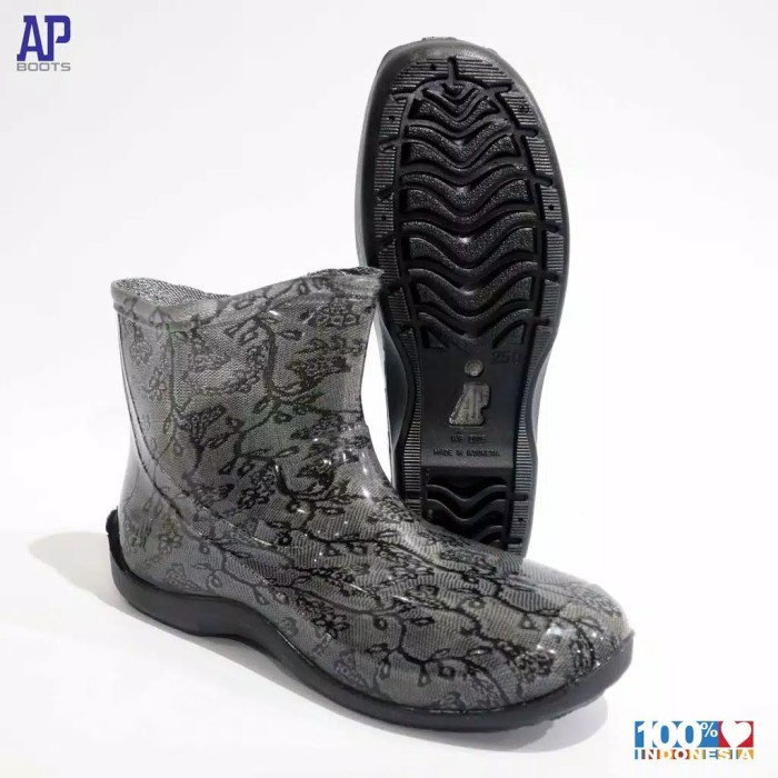 SEPATU BOOTS KARET DEWASA AP 2005 SIZE 23-25 ORIGINAL