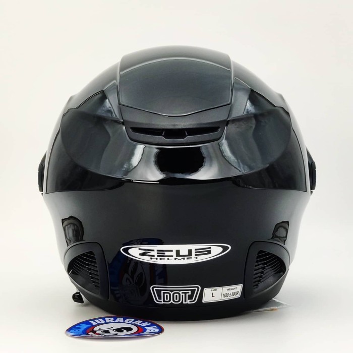 Zeus Zs611C - Black Z611C Helm Modular