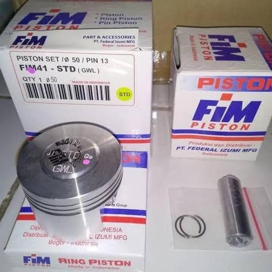 Piston Fim Honda Supra Grand Legenda Win Pin13 Fim41 Original