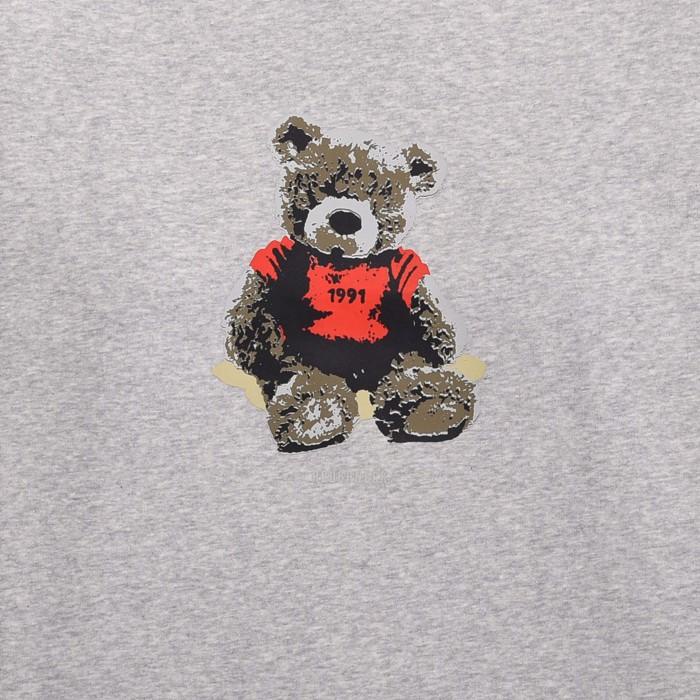 TERLARIS - ROUGHNECK SS165 MISTY GREY KIDDY JOY CREWNECK