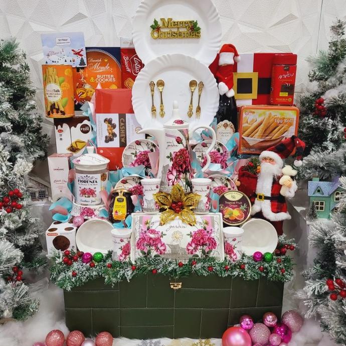 

Terlarisss - Paket Dekorasi Hampers Natal Christmas Parcel Hadiah Kue Kering 291 - Langsung Kirim