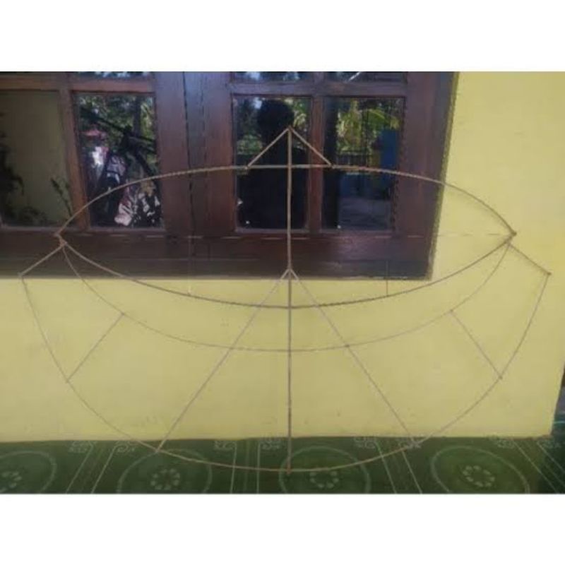 rangka rancangan layangan pegon