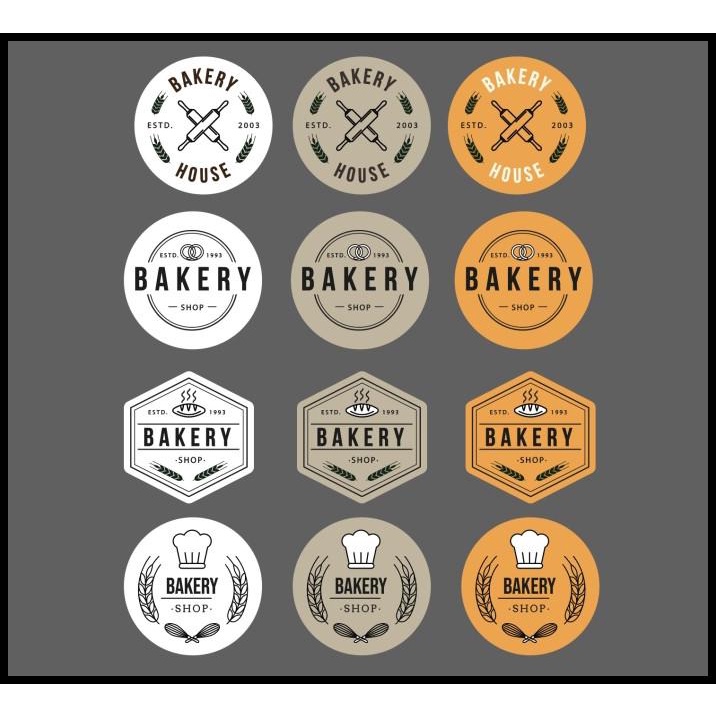 

DISKON STICKER CROMO LABEL @600 SEGEL KUE KERING CUSTOM BISA LOGO SENDIRI !