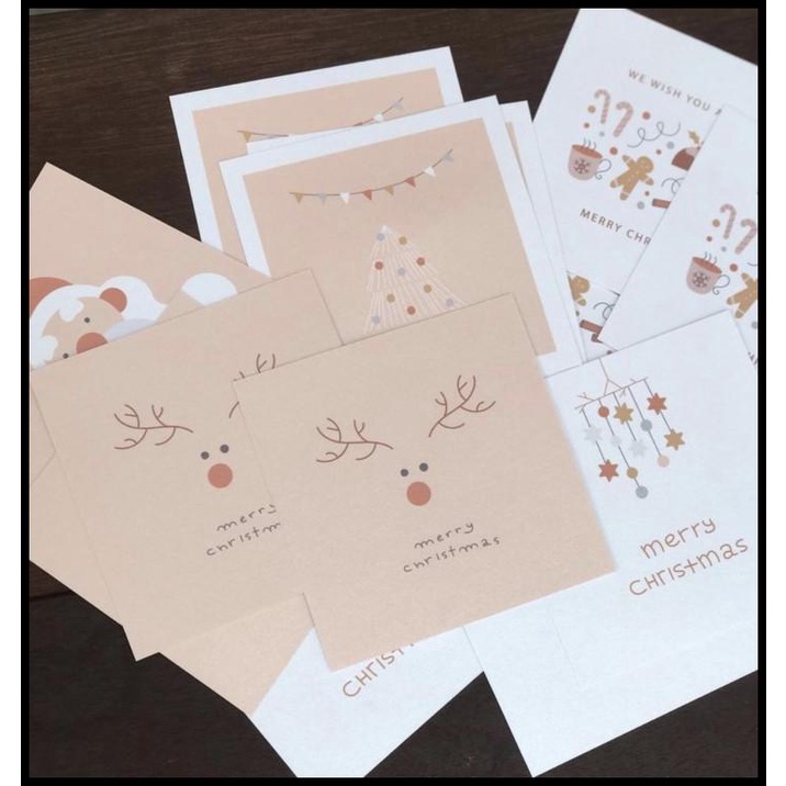 

DISKON LABEL KARTU UCAPAN NATAL BAHAN FANCY PAPER GLITER CHRISTMAS POST CARD