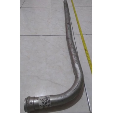 Pipa depan knalpot Exhaust pipe Mitsubishi Colt T120 lama. Standard.