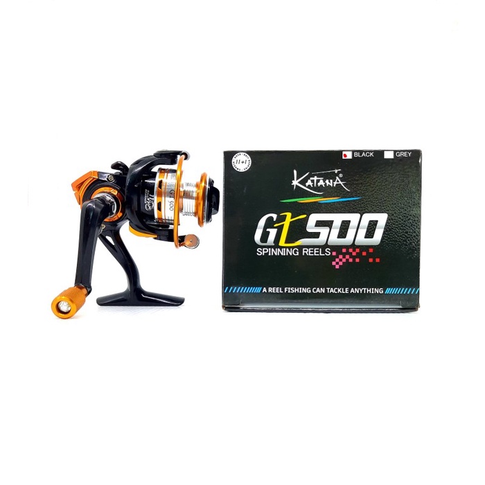 Reel Pancing KATANA GT 500-2000 11+1 BB Spool Alumunium ONE WAY