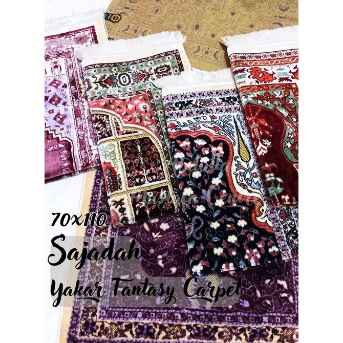 SAJADAH exclusive YAKAR FANTASY CARPET wangi /yakar wangi