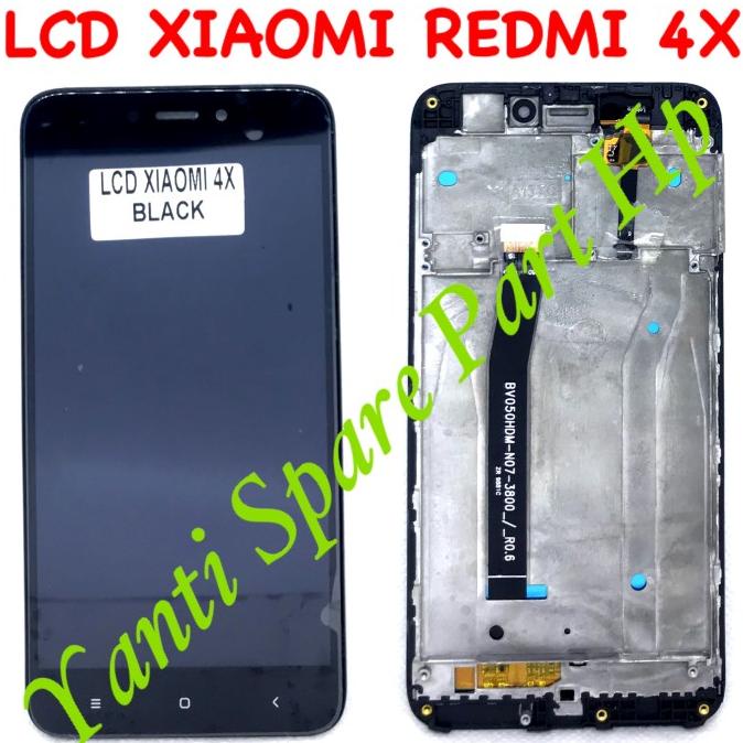 Lcd Touchscreen Xiaomi Redmi 4X Fullset wtih Frame Original Terlaris