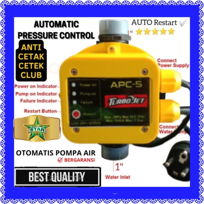Promo Pompa Isi Ulang Air Aqua Automatic Mdl Sgjs 400 Airlux Aquajet100A Best Seller