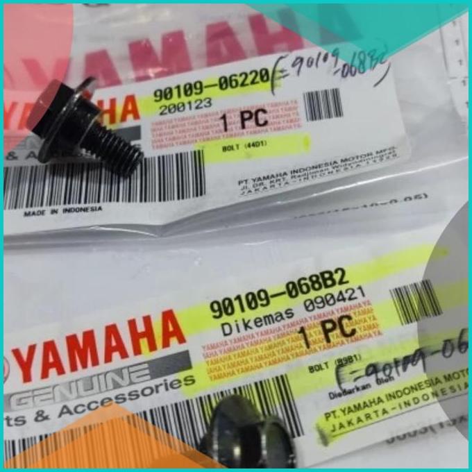BAUT SPAKBOR BELAKANG XMAX-250 YAMAHA (satuan) 90109-068B5 20JVLZ3 sp