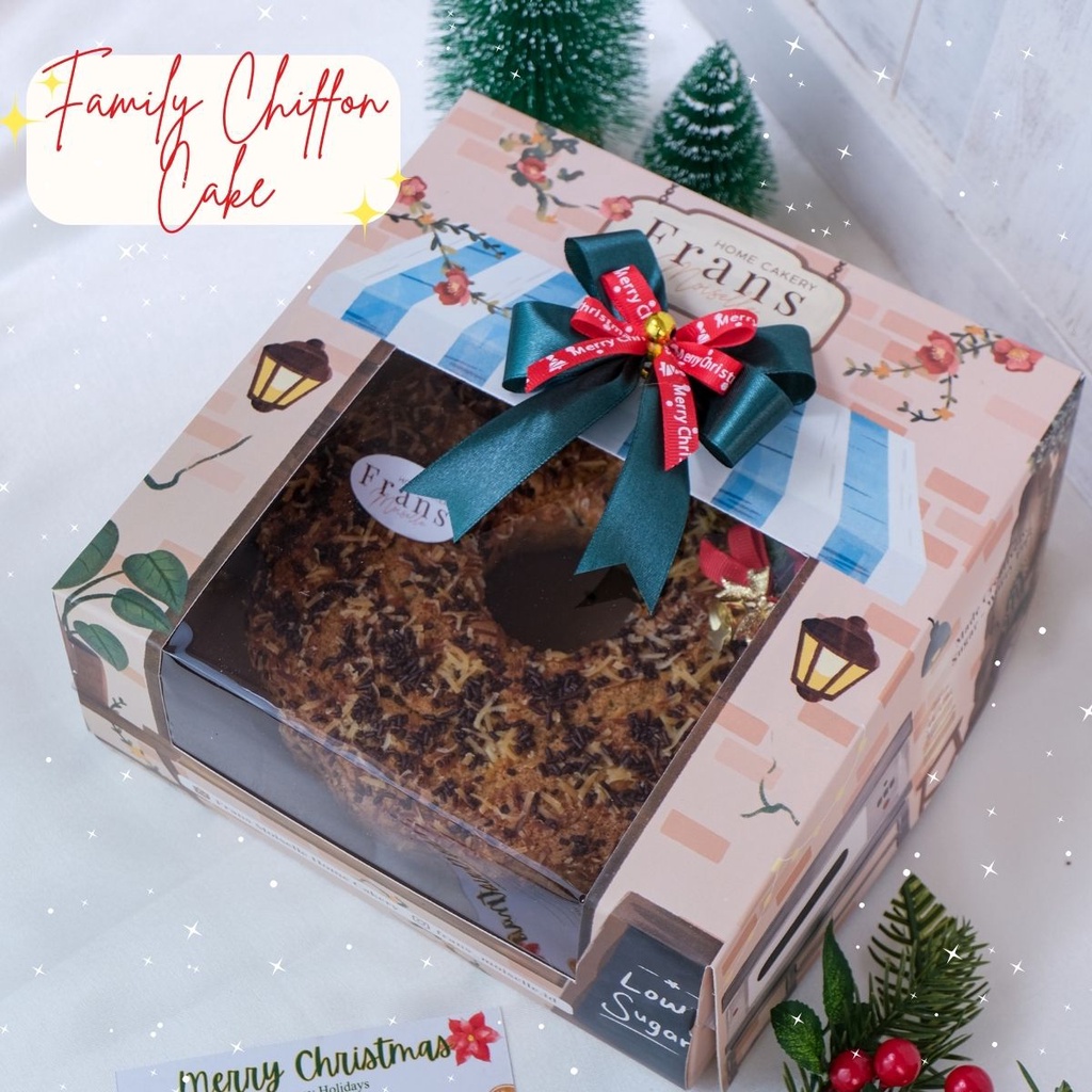 

Family Chiffon Cake | Christmas Hampers LOW SUGAR Edisi Natal 2023