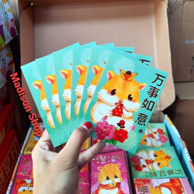 

Imlek Hjq005 Angpao Tikus Hoki Murah Ampao Fu Imlek Grosir Termurah Parcel Limited Edition