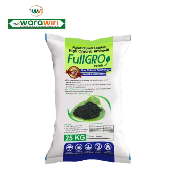 Fullgro Pellets Pupuk Organik Dasar Lanjutan 25Kg