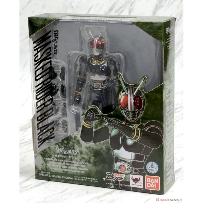 ✨Baru Shf S.H.F Figuarts Kamen Masked Rider Black Renewal Bandai Berkualitas