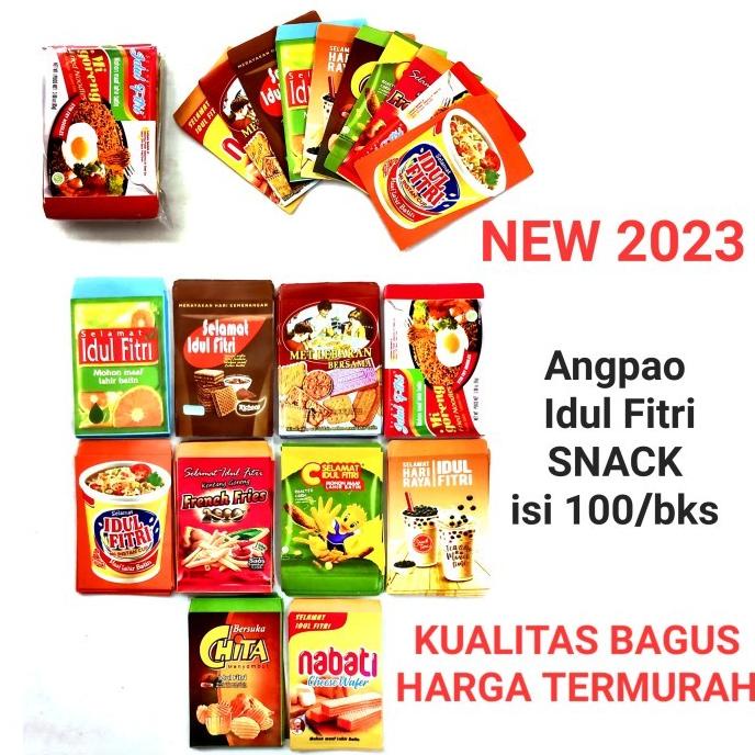 

#@#@#@#@] GROSIR Angpao Idul Fitri isi 100 Murah Angpau Snack Lebaran Grosir