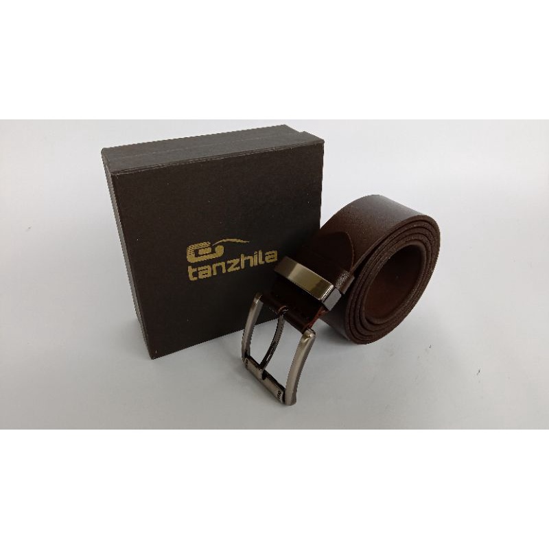 [Kulit ] Ikat Pinggang Pria Kulit /Sabuk Kulit Gesper Garut