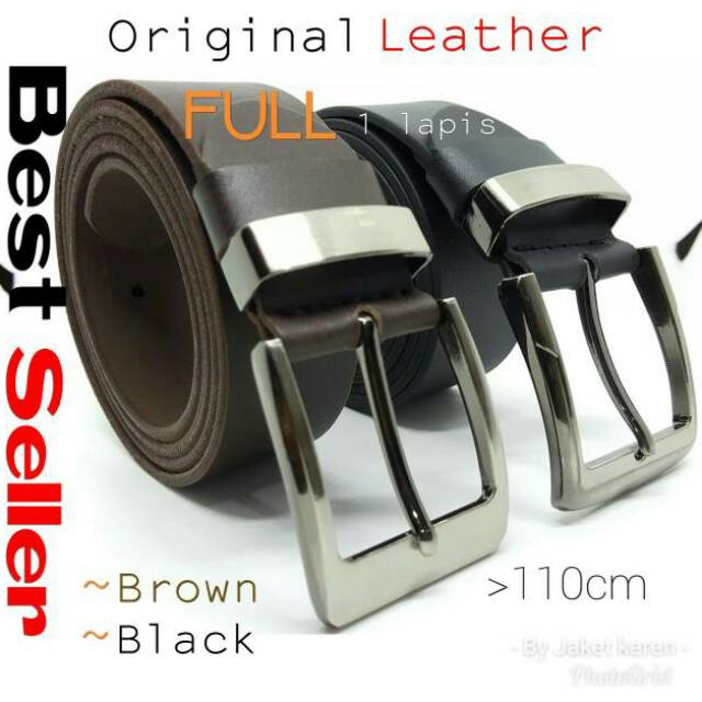 Ikat Pinggang Pria Kulit /Sabuk Kulit Pria/Gesper Kulit /Belt Kulit Garut