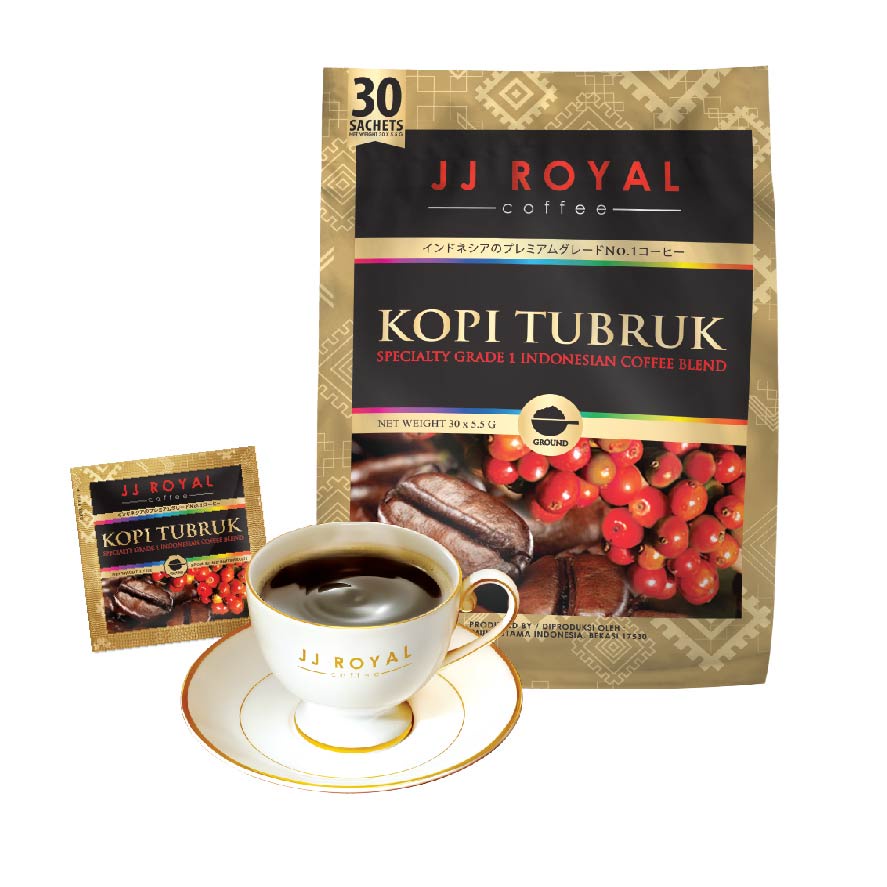 

Jj Royal Coffee Kopi Tubruk Bulk Bag Isi 30 Sachets