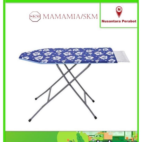 MAMAMIA Meja Gosok / Meja Setrika Berdiri - MOTIF RANDOM