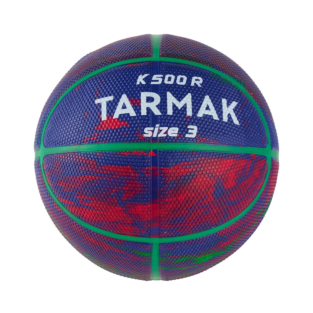 Decathlon TARMAK Bola Basket Karet Anak-Anak Ukuran 3 K500 - Biru/Merah - 8734249