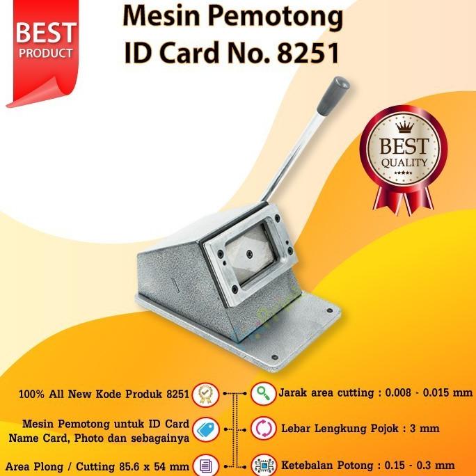 

Mesin Plong Id Card / Alat Pemotong Kertas Pvc Cutt Cutter No 8251 Star