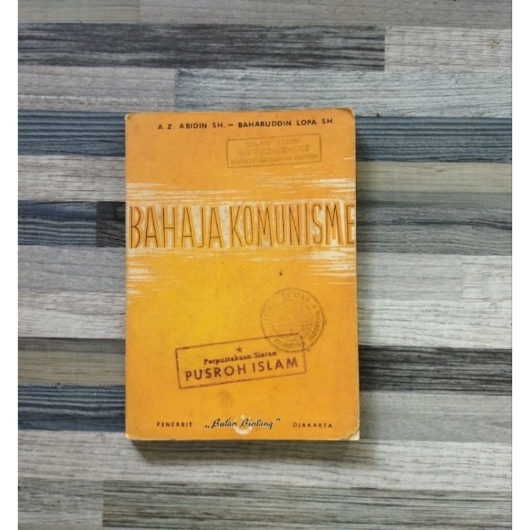 BAHAJA KOMUNISME BAHARUDDIN LOPA