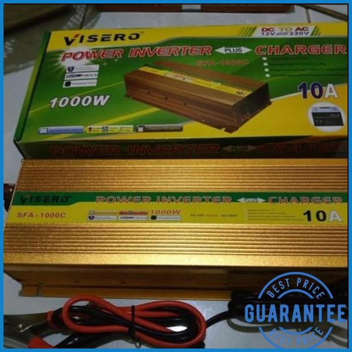 INVERTER VISERO 1000W 1000WATT 1000 WATT PLUS CHARGER 10A SFA 1000C | BPL