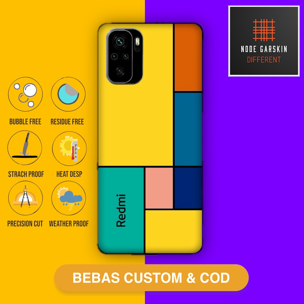 Garskin Skin Redmi Note 10 Fullbody Atau Backonly camon 1 - Vinyl Protector