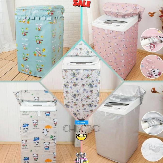 JUMBO COVER / SARUNG MESIN CUCI 10 KG - 12 KG