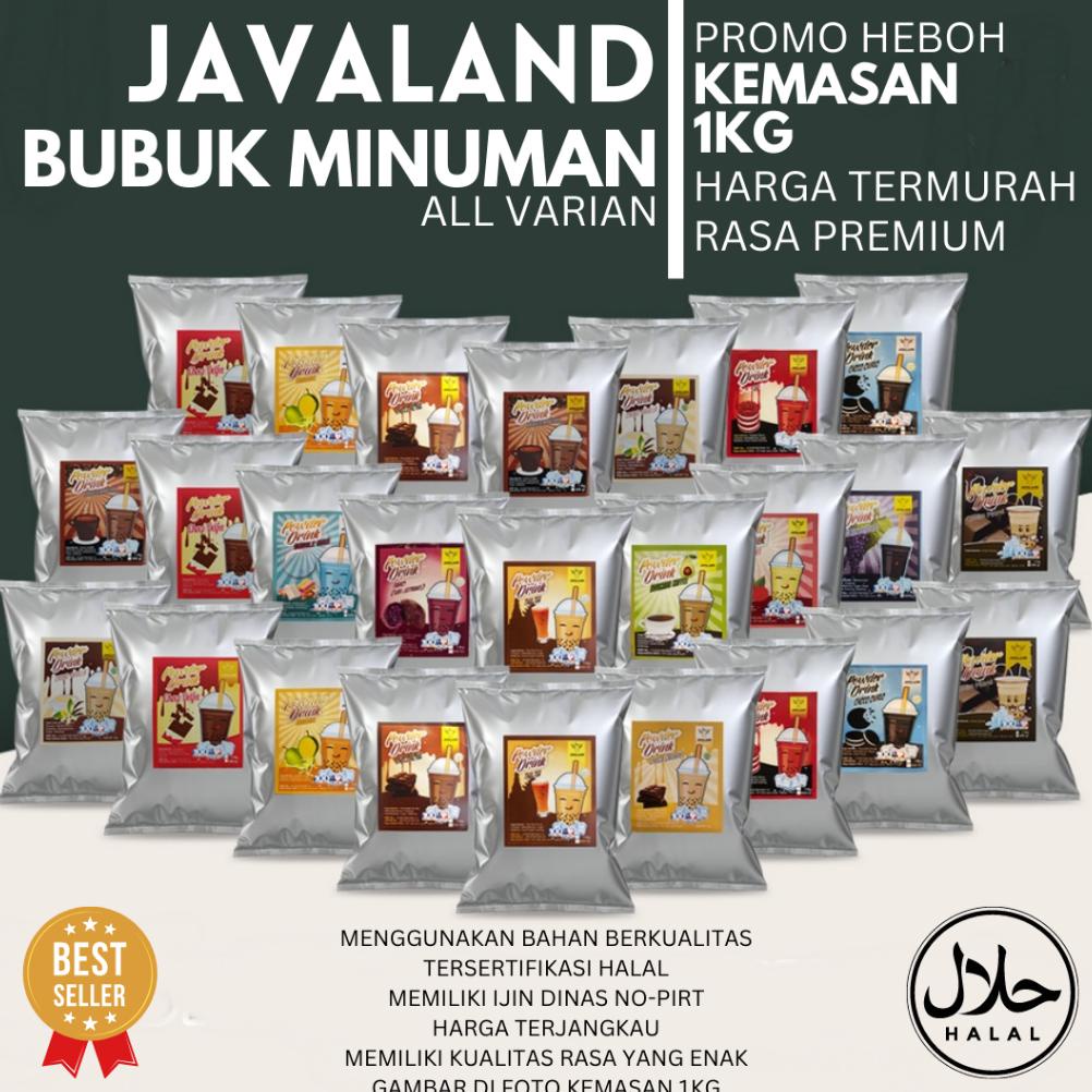 

Promo - Javaland Mix Bubuk Minuman Boba Kekinian Aneka Rasa 1kg ~