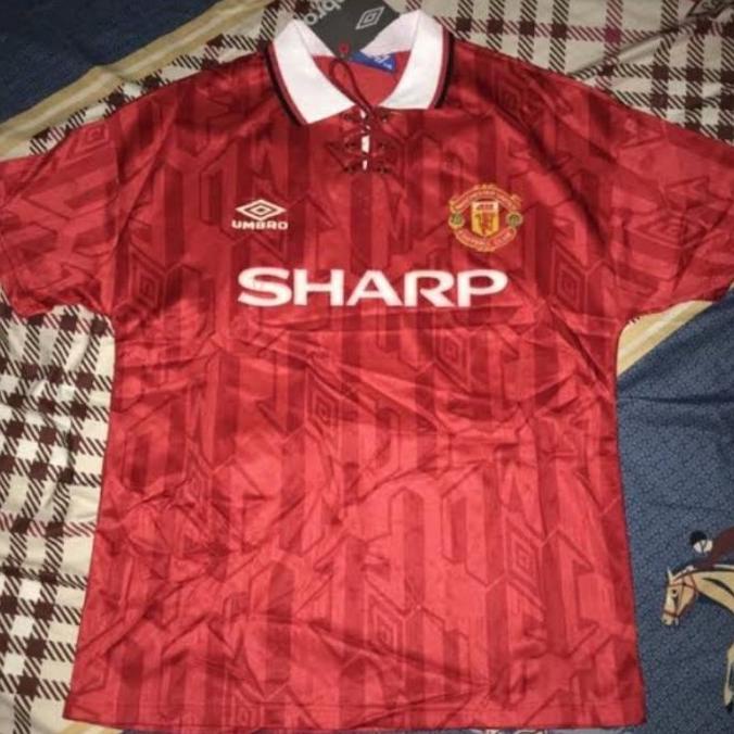 Jersey Retro Manchester United Home 1992