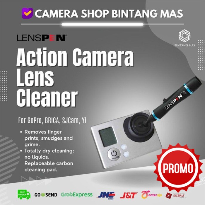 LENSPEN ACTION CAMERA LENS CLEANER (FOR GOPRO, BRICA, SJCAM, YI)