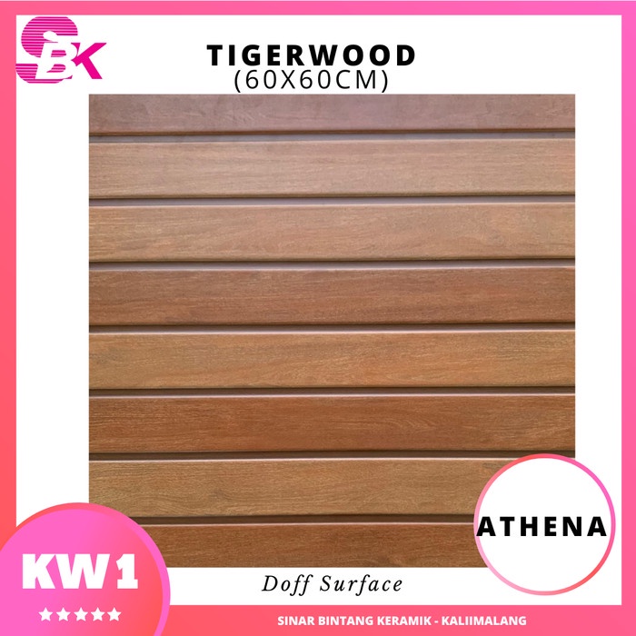 GRANIT MOTIF KAYU 60X60 TIGERWOOD