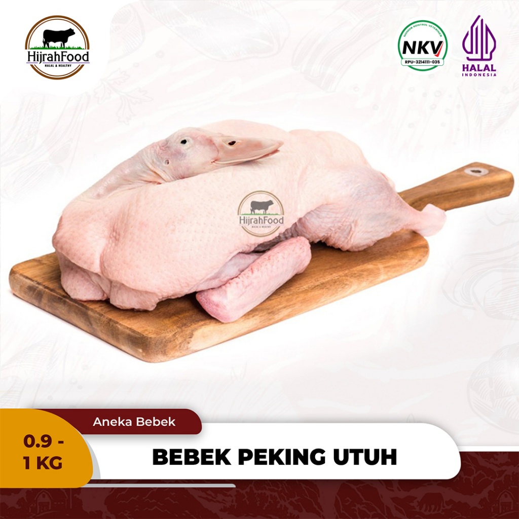 Bebek Muda Peking  Karkas Utuh  Whole Peking Duck