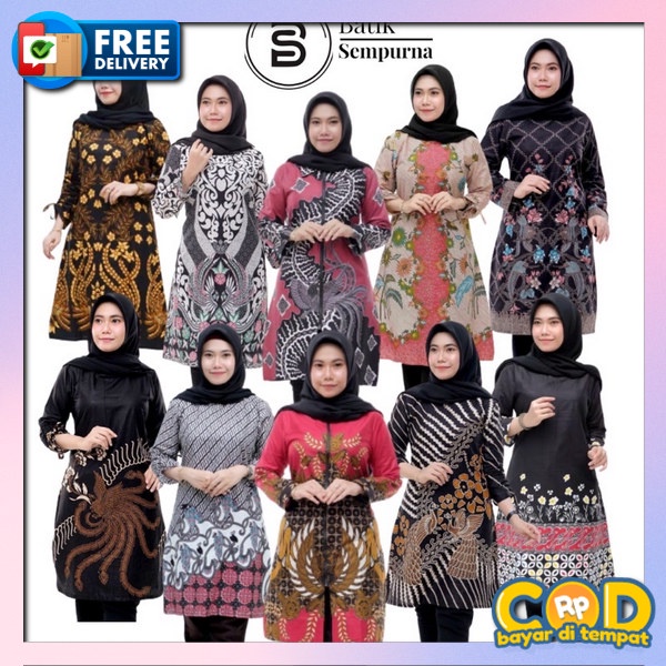 Rumik Fashion Tunik Tunix Terbaru Thunik Vaju Wanita Dewasa Tunic Kekinian Longtunik Rmaja Kondangan