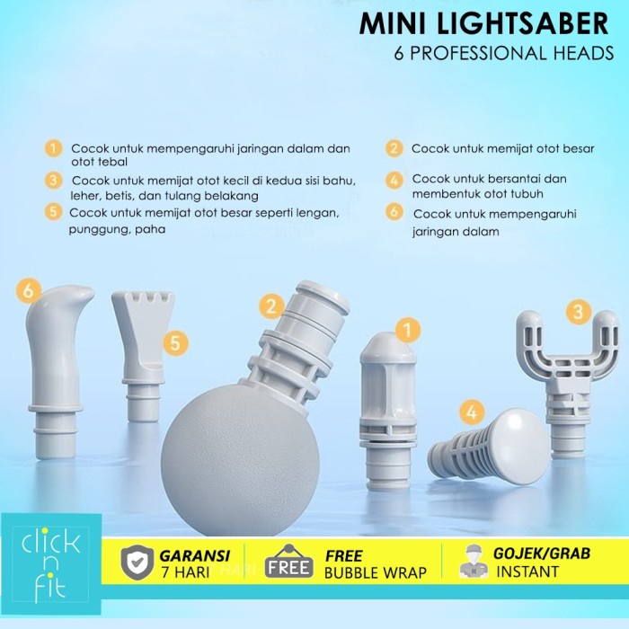 JM- Booster mini lightsaber/massage Gun