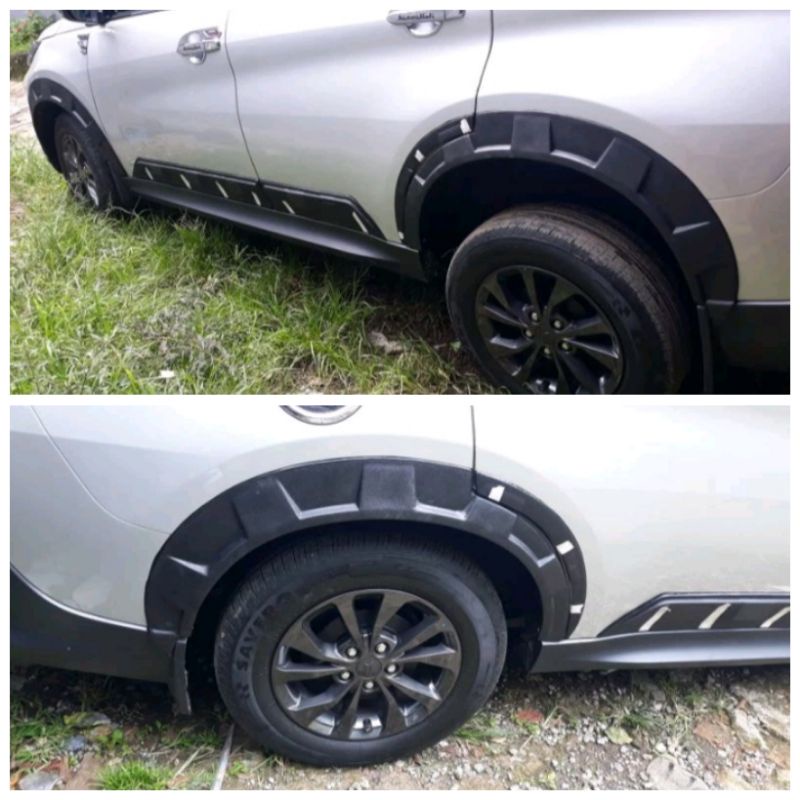 Over fender All New Rush Terios Model Rockford dan List body mobil