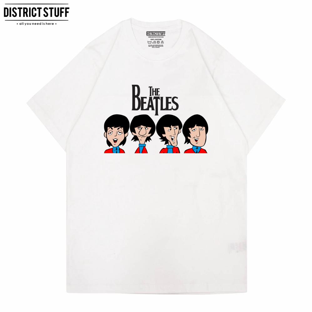Sale Districtstuff Kaos Band The Beatles - Caricature Cod