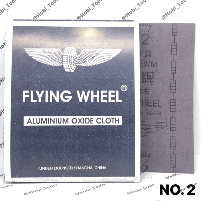 FLYING WHEEL AMPLAS BESI NO. 2 - IRON SANDPAPER NO. 2