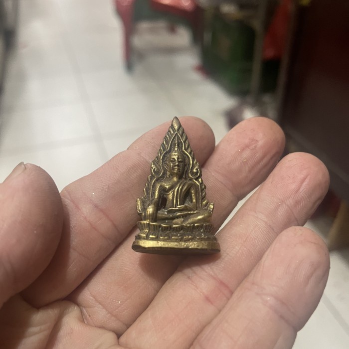 Patung Buddha Kuningan mini
