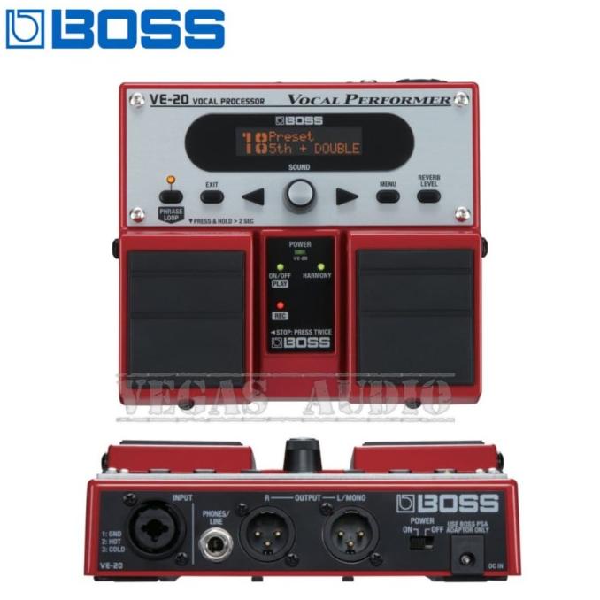 PROMO BOSS VE20/VE-20 EFFECT VOCAL PROCESSOR ORIGINAL #ORIGINAL