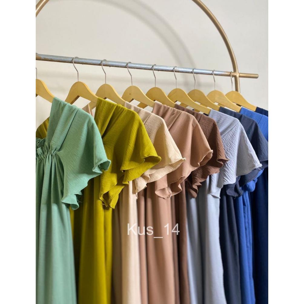 Kekinian DRESS LAURA CRINKLE