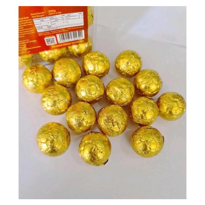 

Dubahstore Golden Balls Cokelat Bola Emas Untuk Parcel Souvenir Hampers Mewah Berkualitas