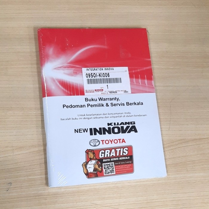 Terbaru Buku Manual Pedoman Pemilik Integration Book Innova Original Toyota Promo Terlaris
