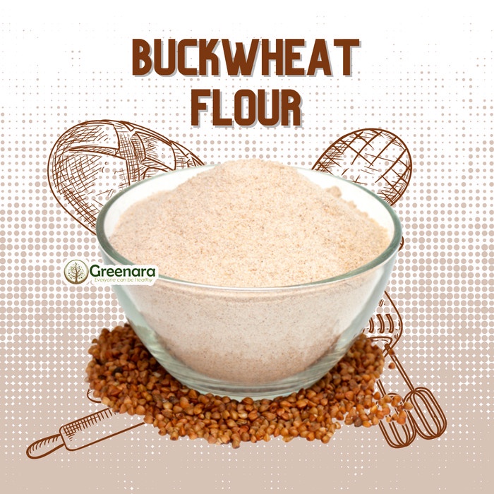 

Price!! Buckwheat Flour 1Kg / Tepung Buckwheat