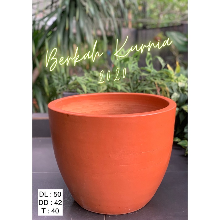 Pot Teracotta Super Besar Pot Tanah Liat Super Besar Pot Gerabah Super